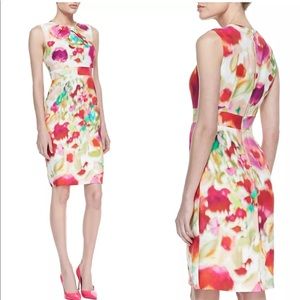 Kate Spade Multicolor Floral Midi Dress